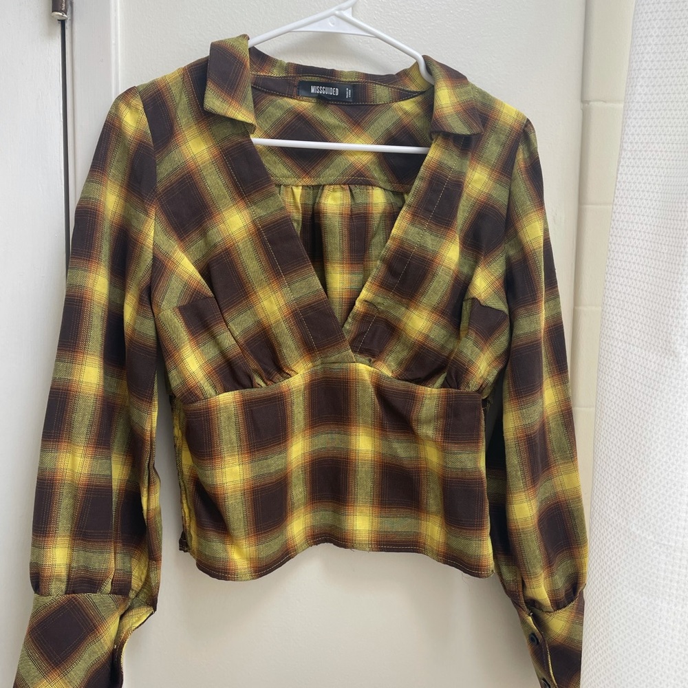 Never been worn plaid shirt